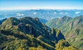 A scenic view of Heaven on earth, Fansipan highest mountain,Sapa,Vietnam Royalty Free Stock Photo